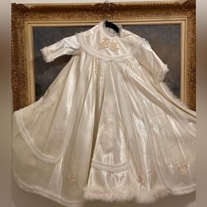 Vintage baby christening gown